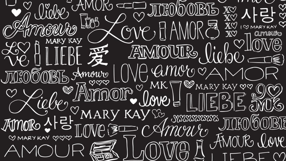 Много надписей