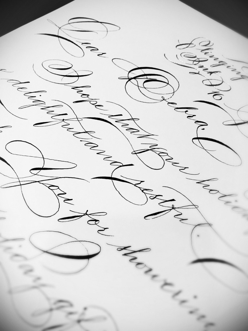 Красивая каллиграфия