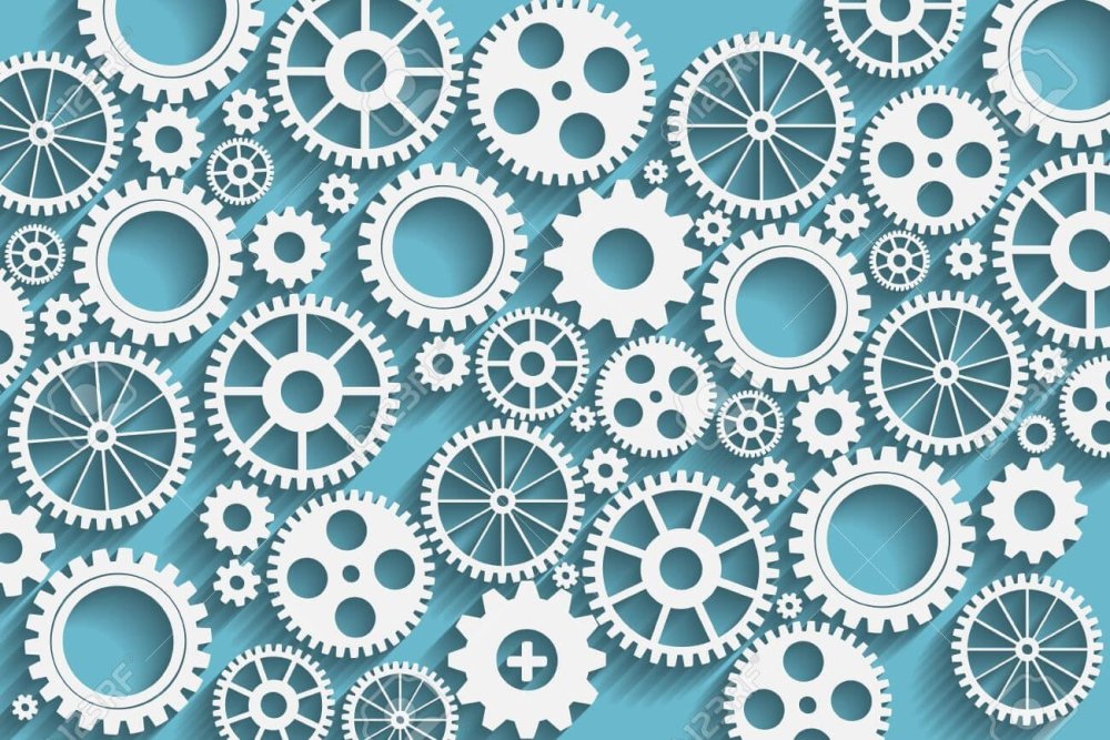 Текстура шестеренки