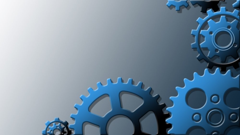 Шестерня для презентации