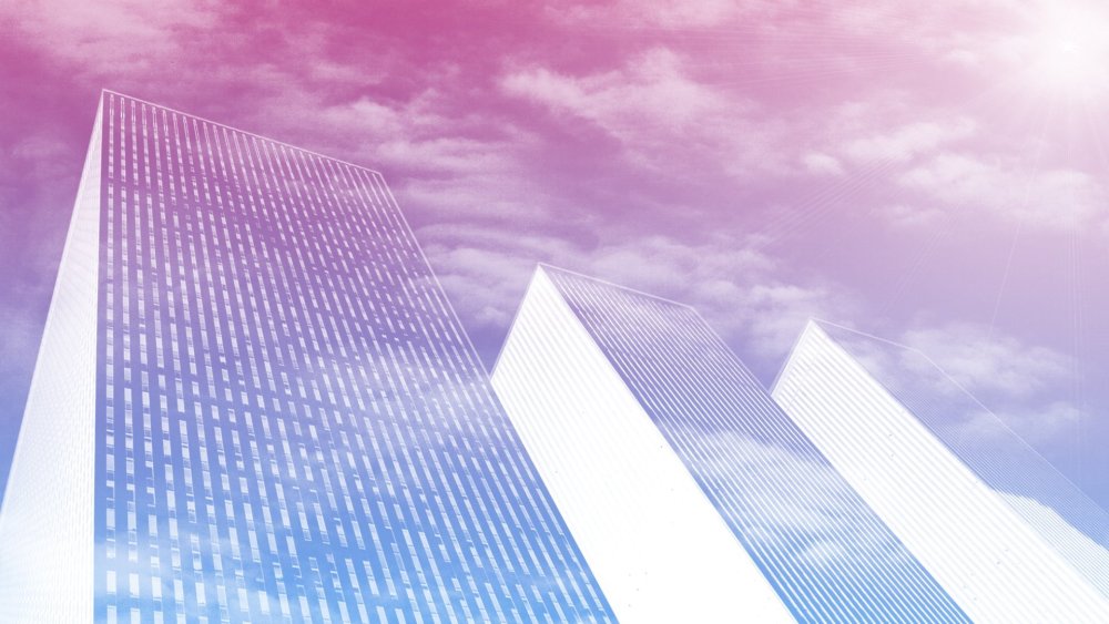 Небоскребы фон