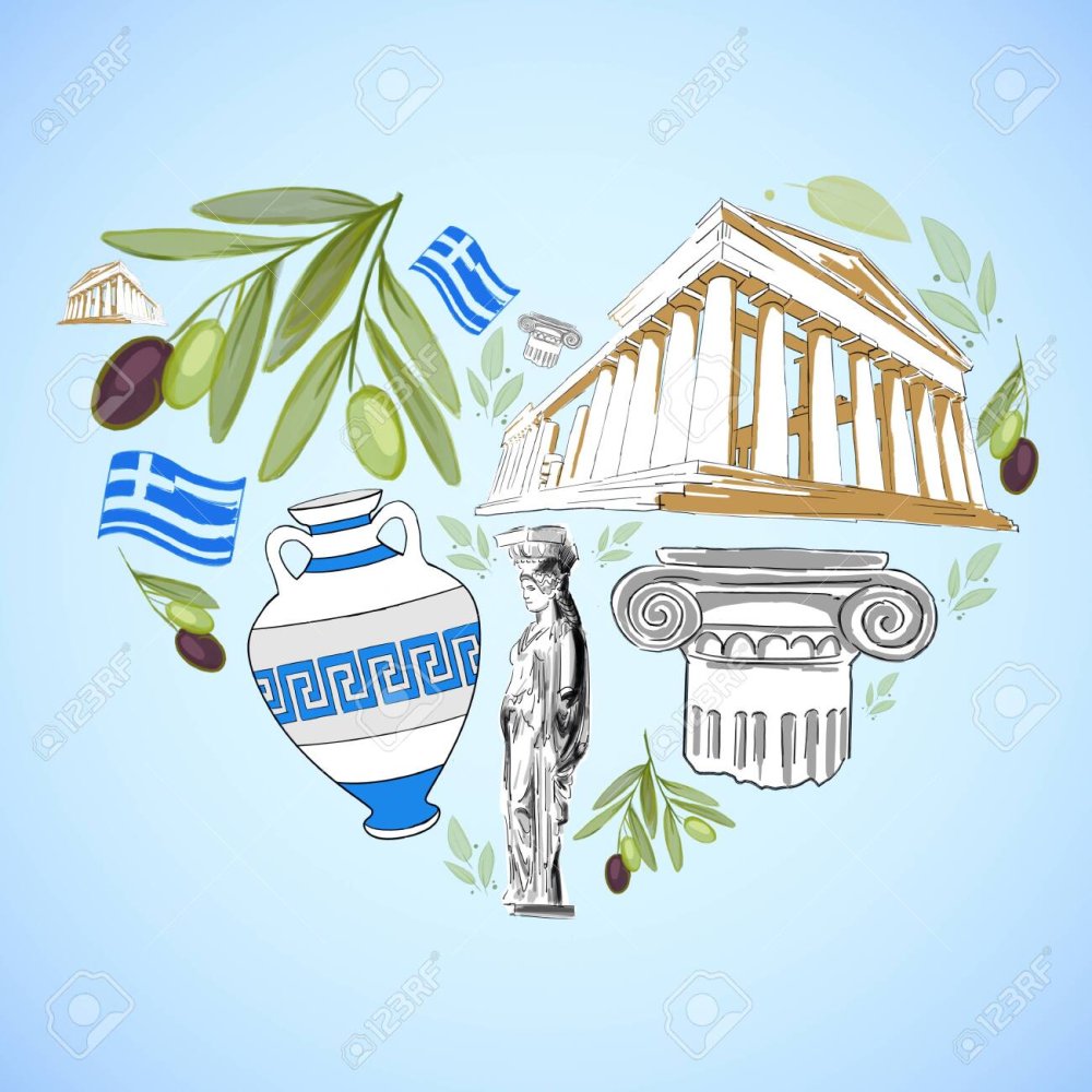 Олива символ Греции