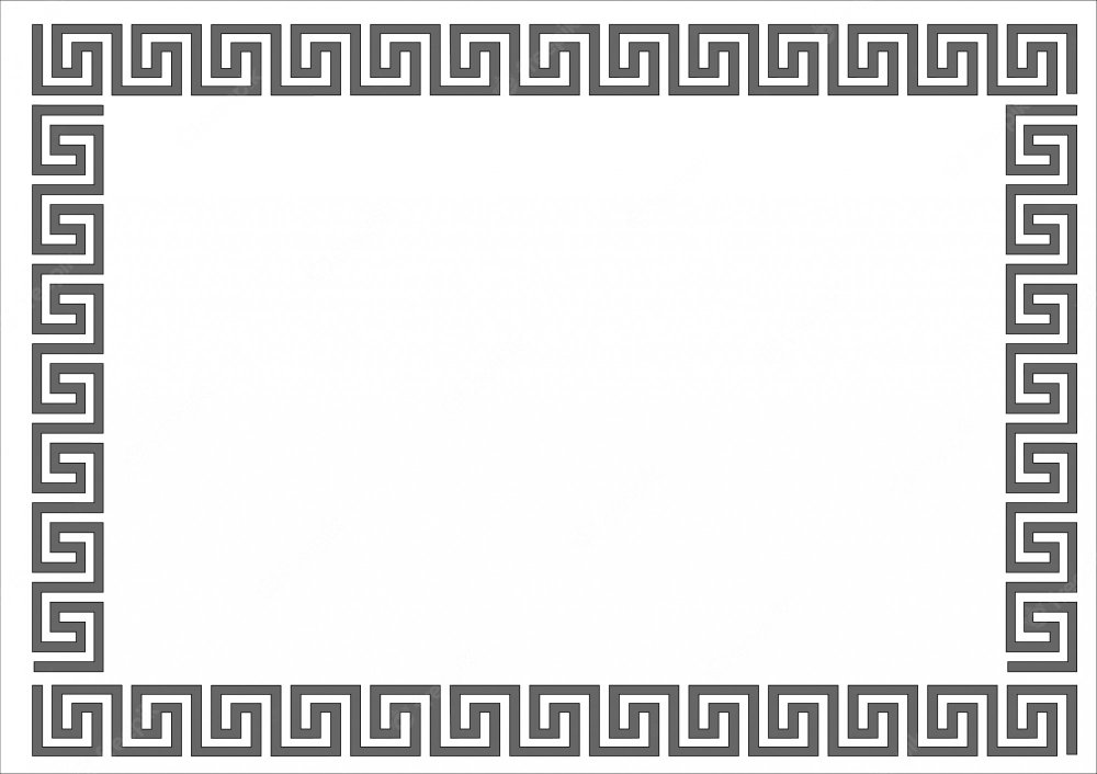 Греческий орнамент рамка