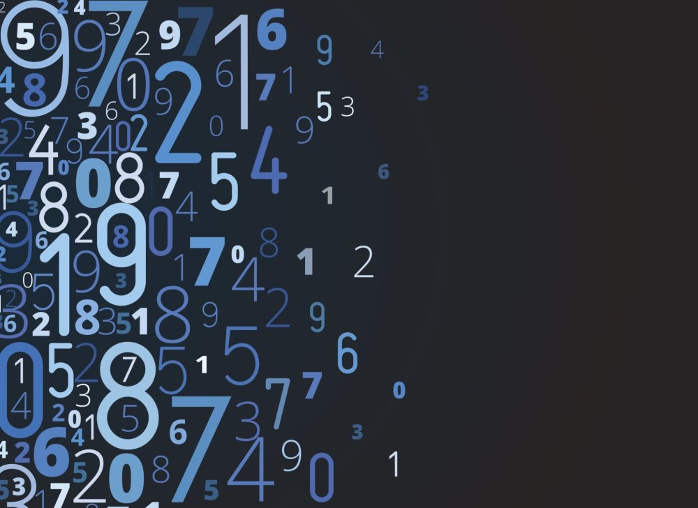 Красивый фон для математики