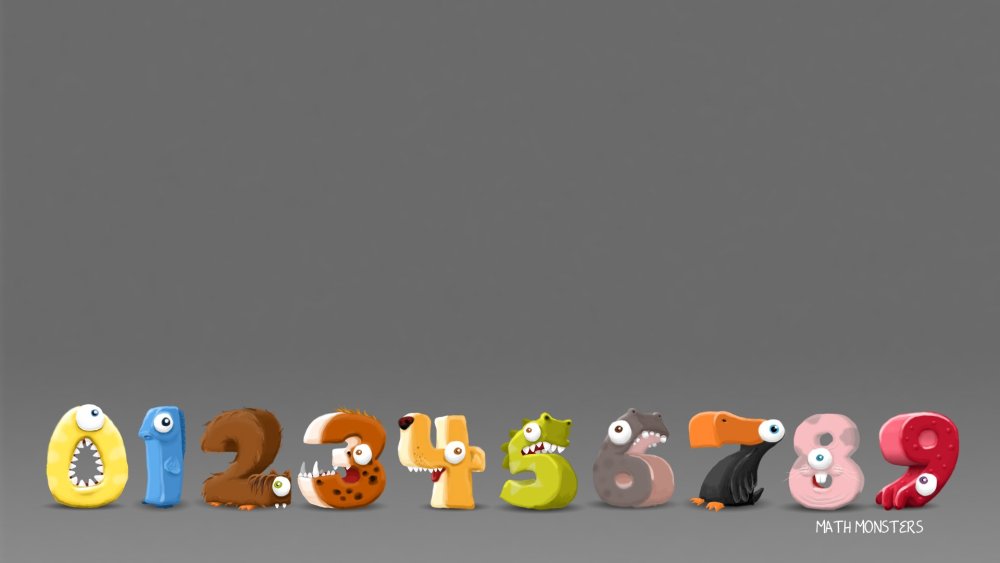 Фон для презентации числа