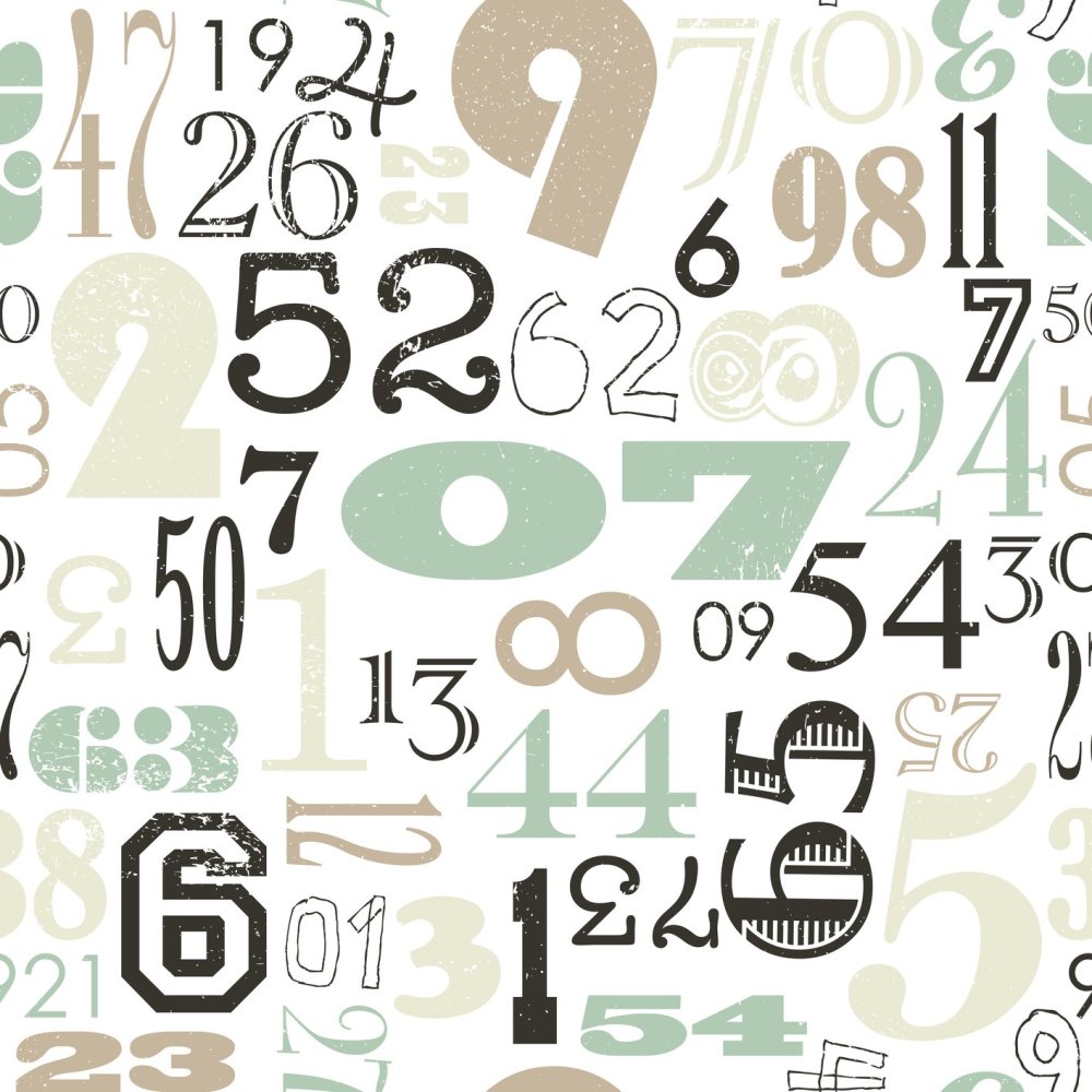 Паттерн из цифр