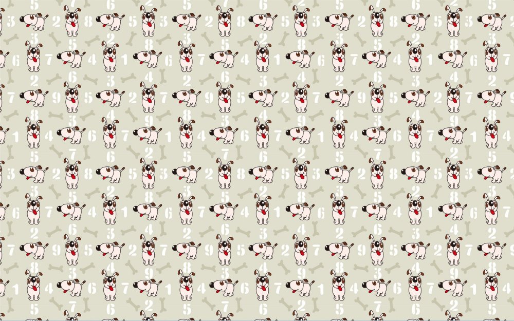 Фон собачки