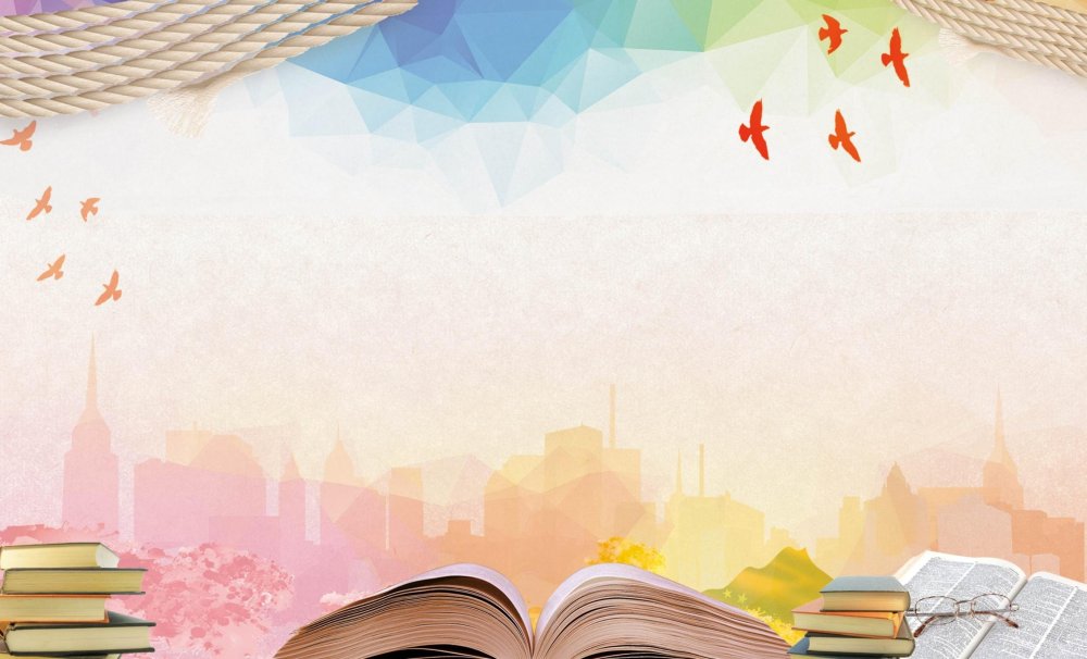 Акварельный фон с цветами