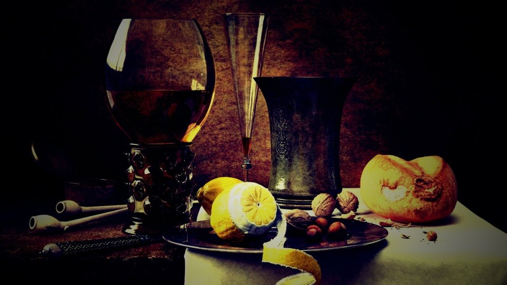 Обои натюрморт