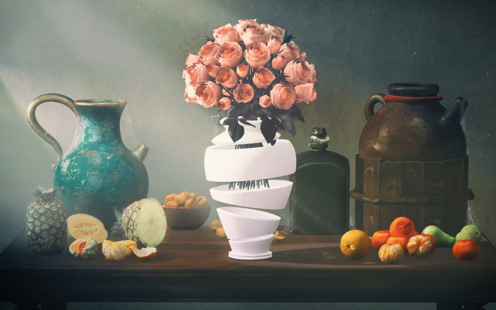 Натюрморт в стиле сюрреализм