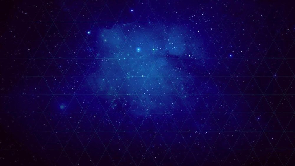 Синий космос цвет