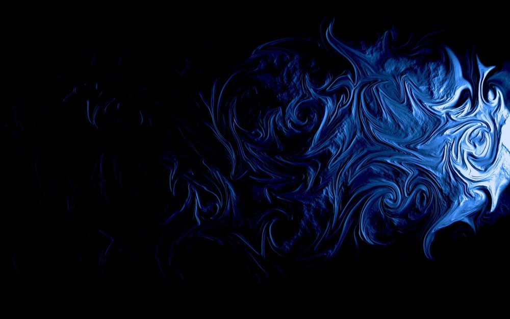 Черно синие обои