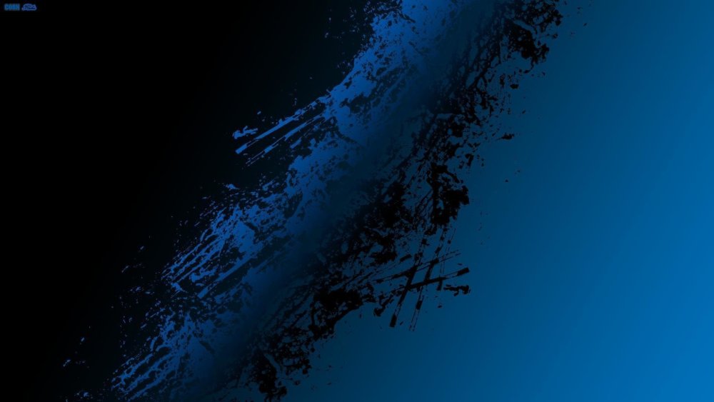 Темно синие обои