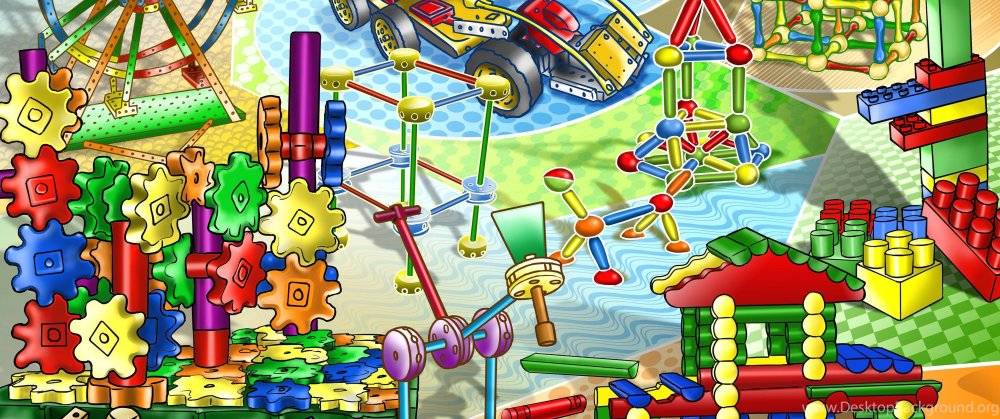 Конструктор фон для дете