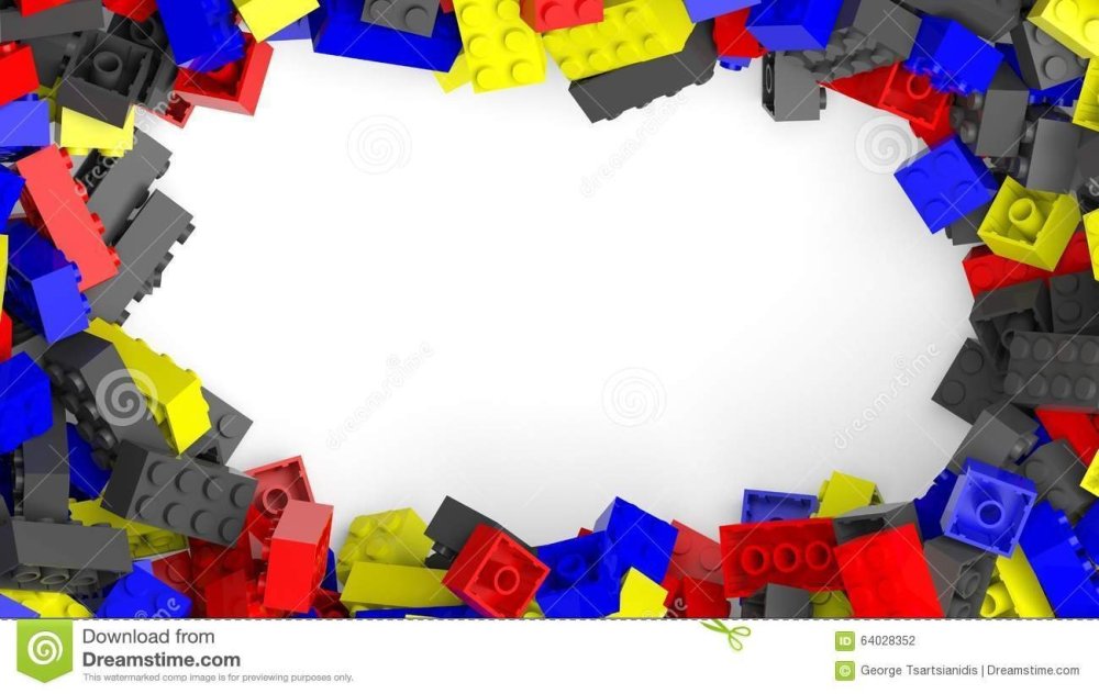 Рамка с лего конструктором