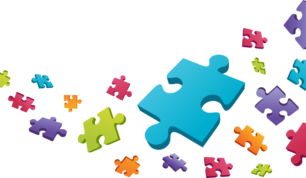 Пазл на прозрачном фоне