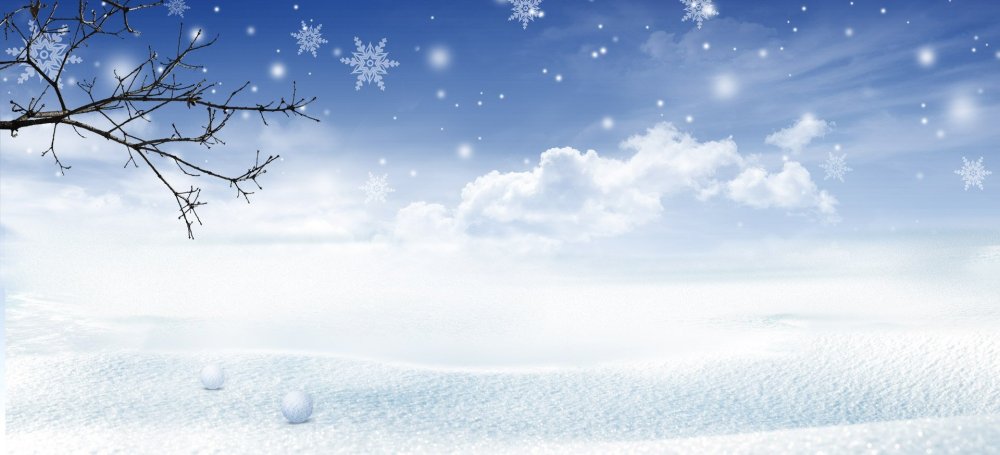 Фон для презентации зима для детей