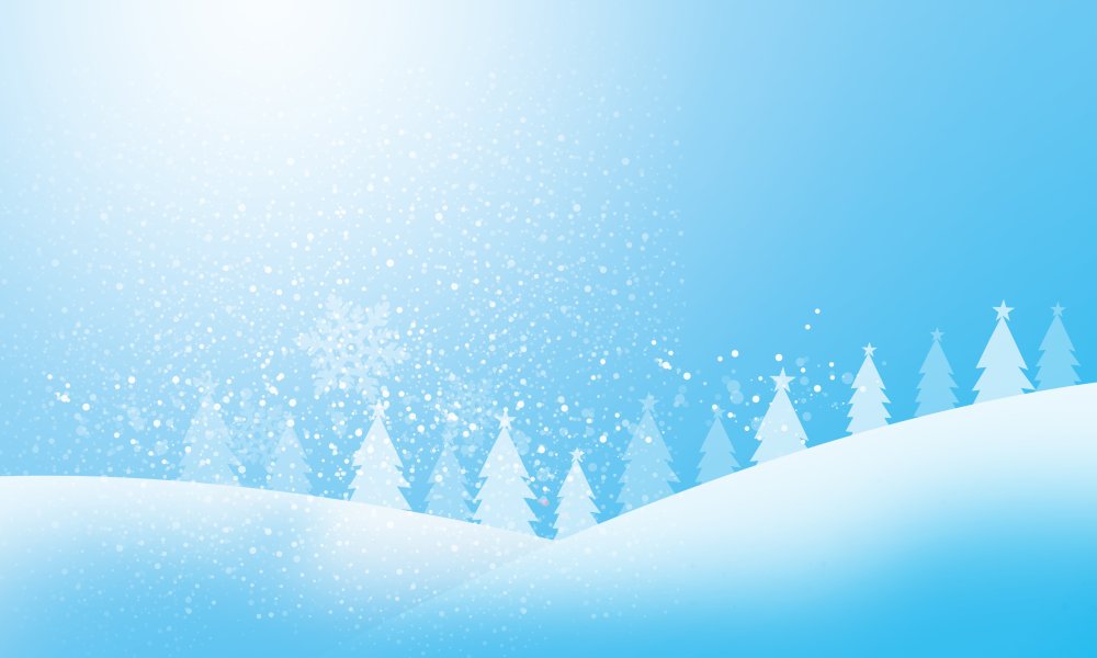 Зимние рисунки