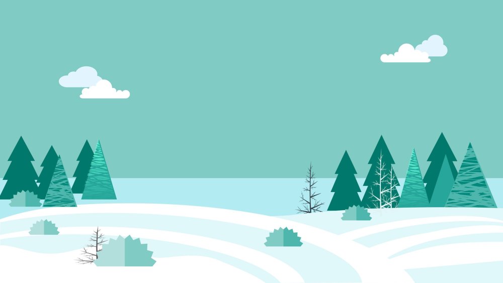 Зимний пейзаж