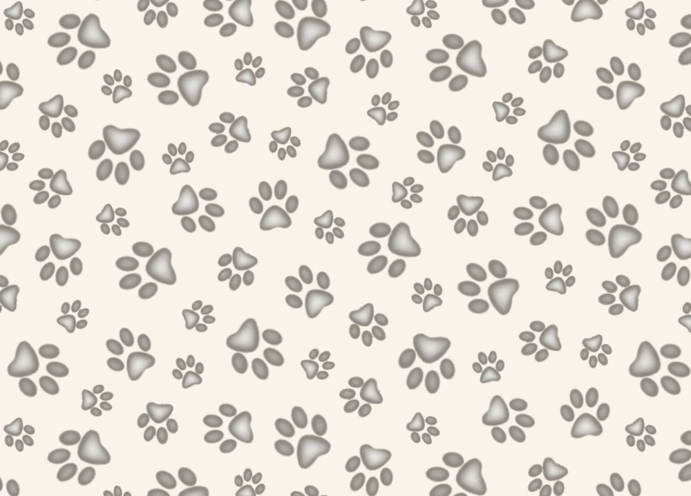 Фон кошачьи следы