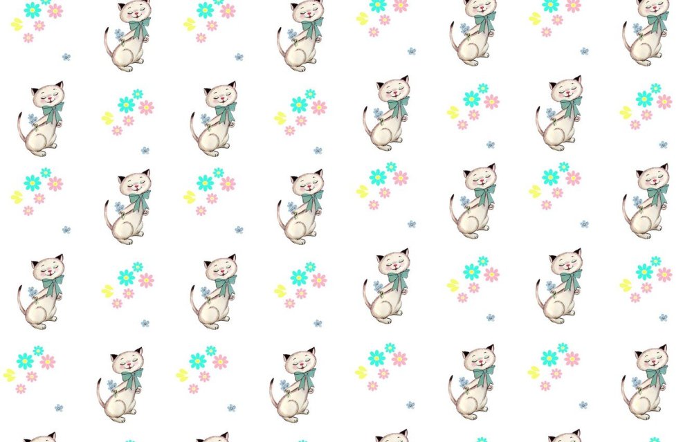 Фон с котиками