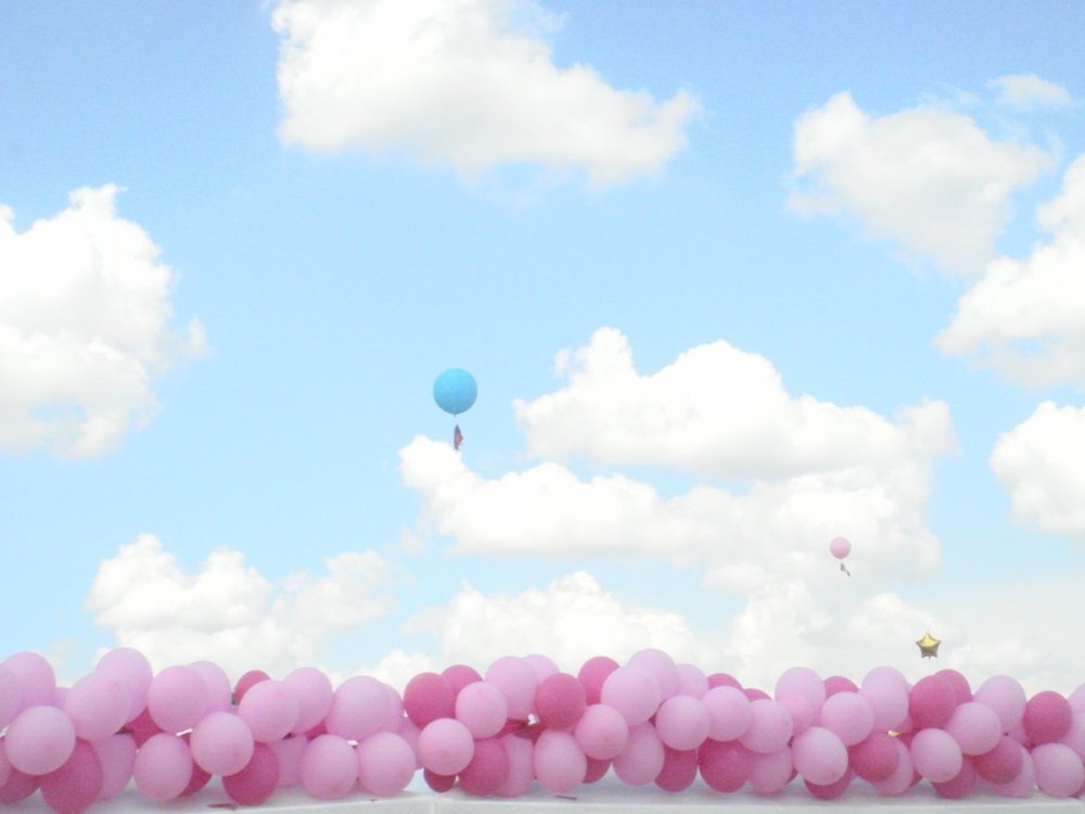 Шарики в небе
