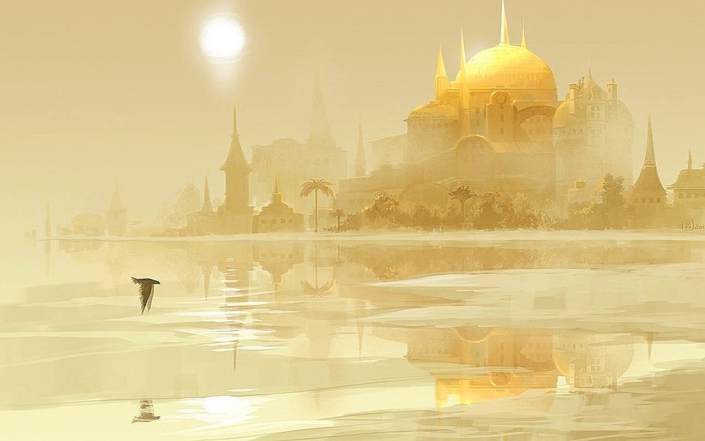 Восточный пейзаж