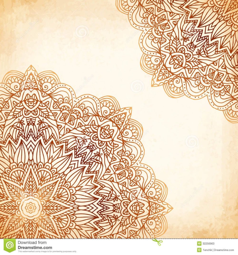 Фон в Восточном стиле светлый