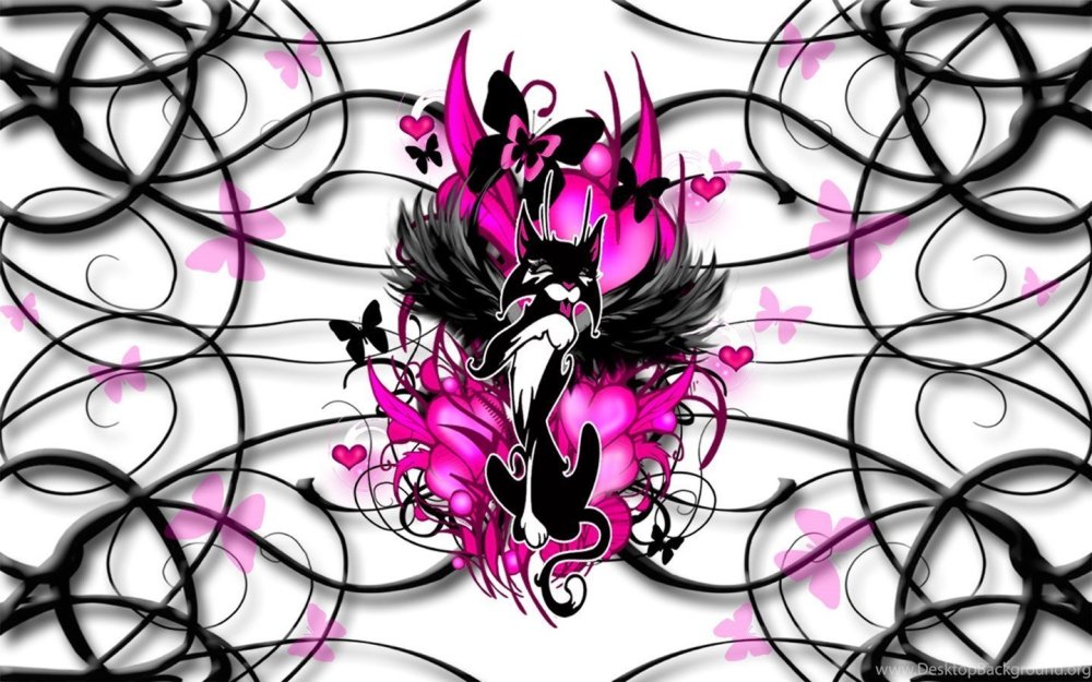 Эмо обои на рабочий стол