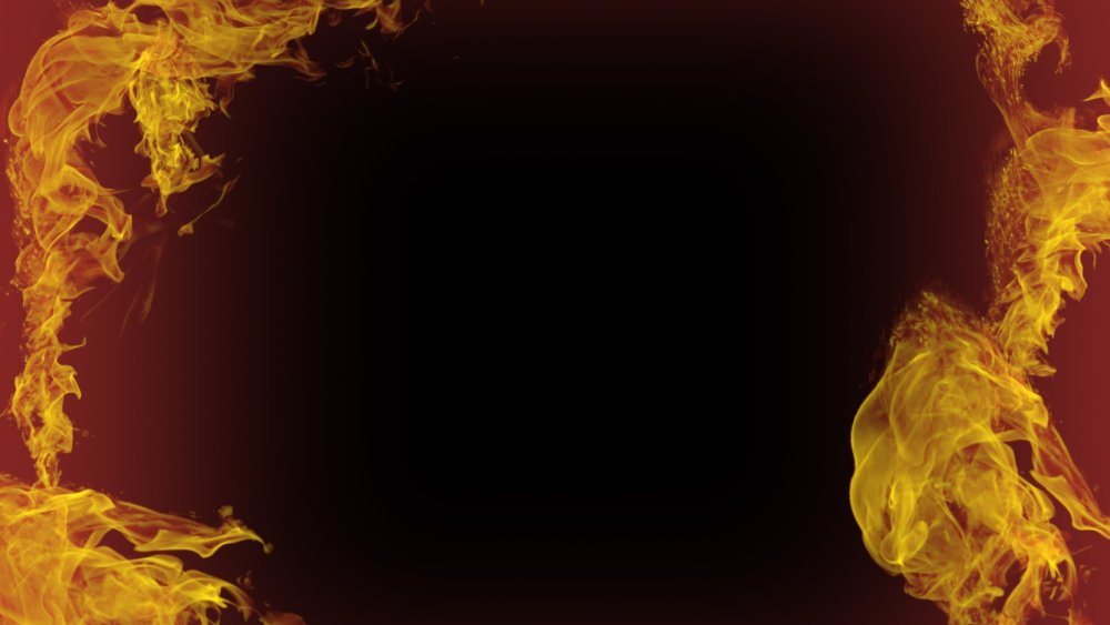 Огненный фон
