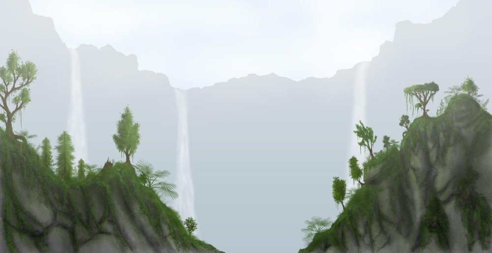 Фон для презентации джунгли