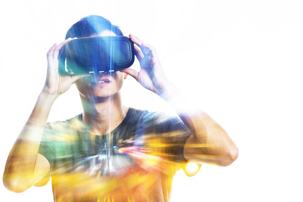 Фон для слайда с компьютером