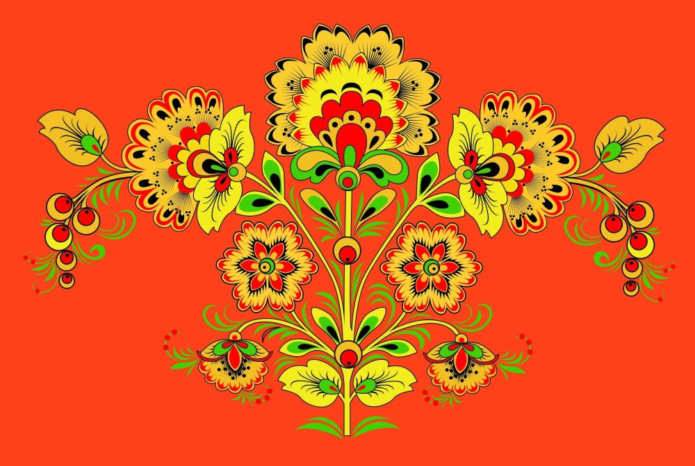 Русские узоры и орнаменты