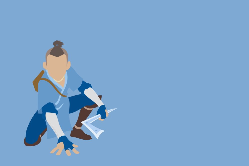 Сокка Легенда об Аанге Минимализм