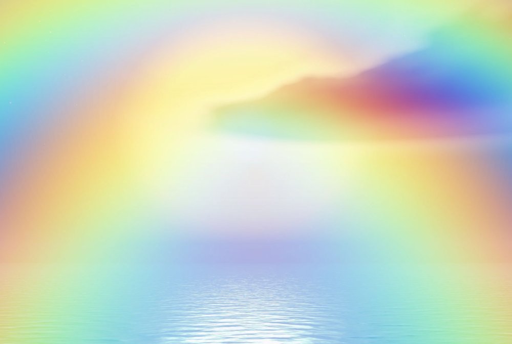 Радужный фон для презентации