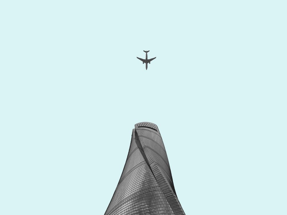 Самолетик Минимализм