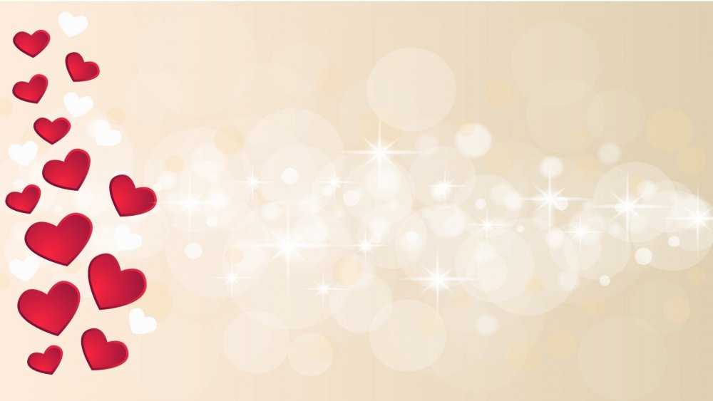 Романтический фон для презентации