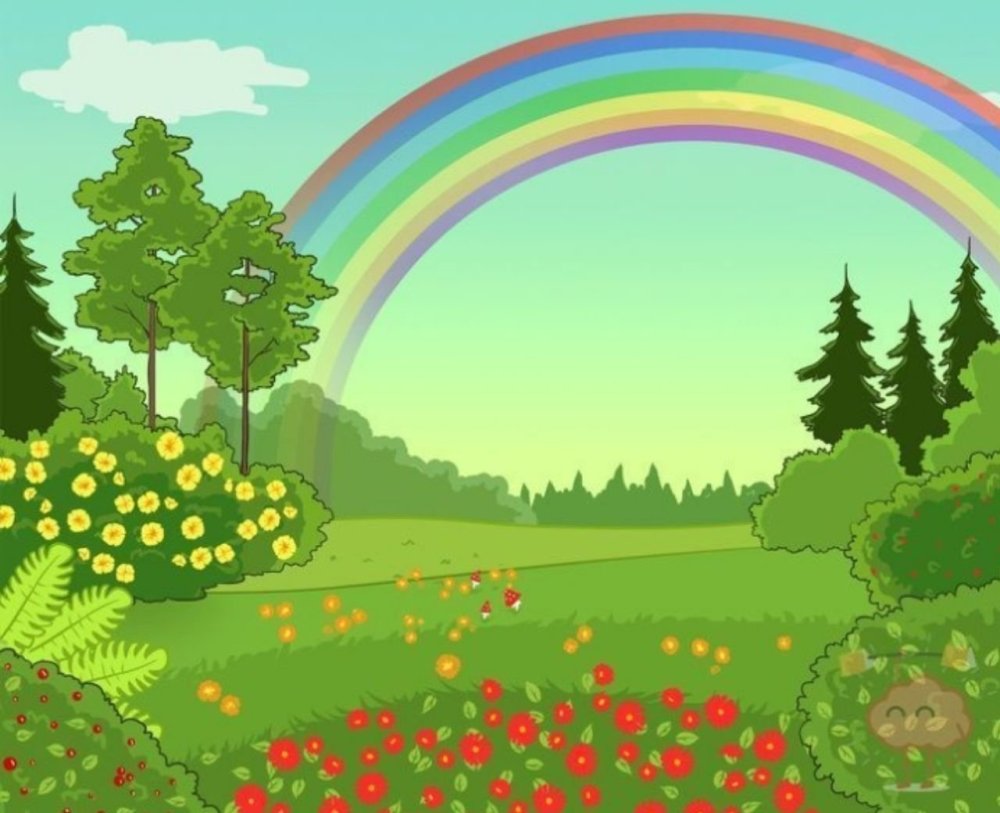 Фон природа для детей