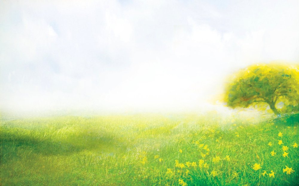 Векторный пейзаж детский