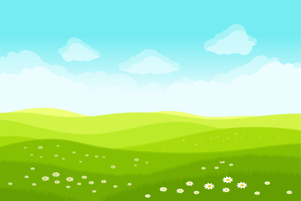 Фон для презентации Полянка