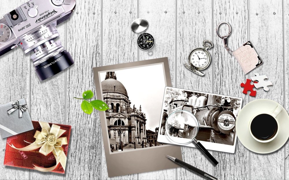 Стильный коллаж