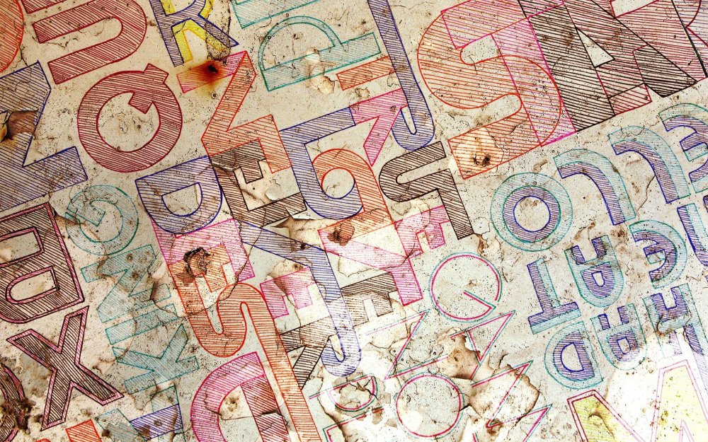 Нежный геометрический фон