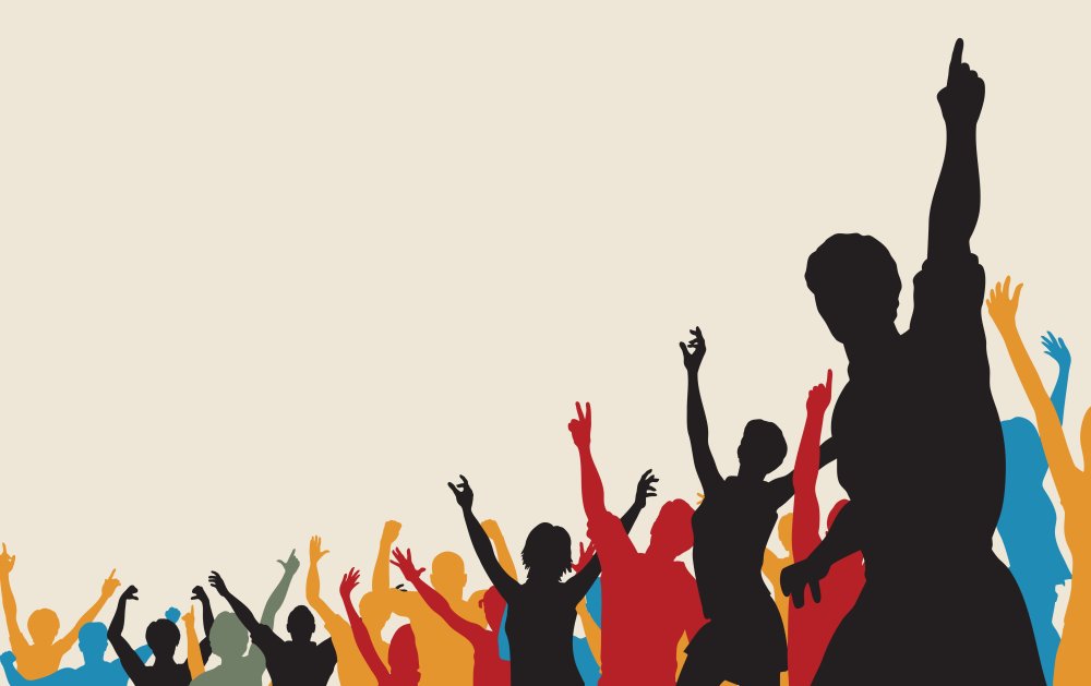 Молодежь силуэт