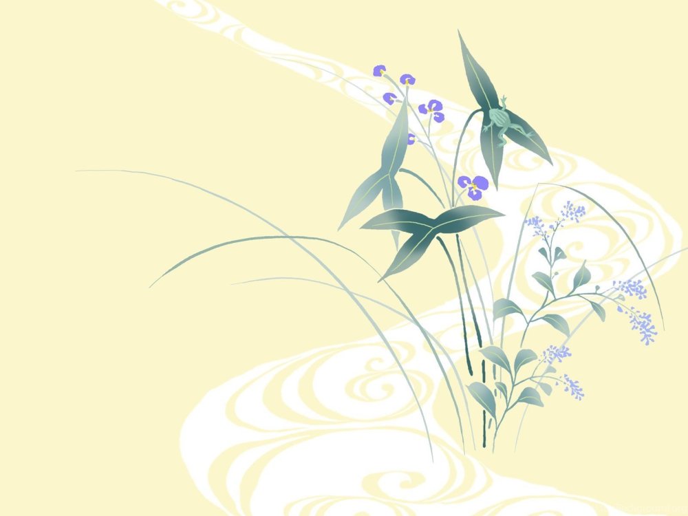 Цветочный фон для буклета