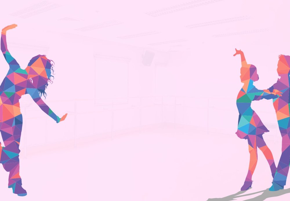 Фон танцы Минимализм