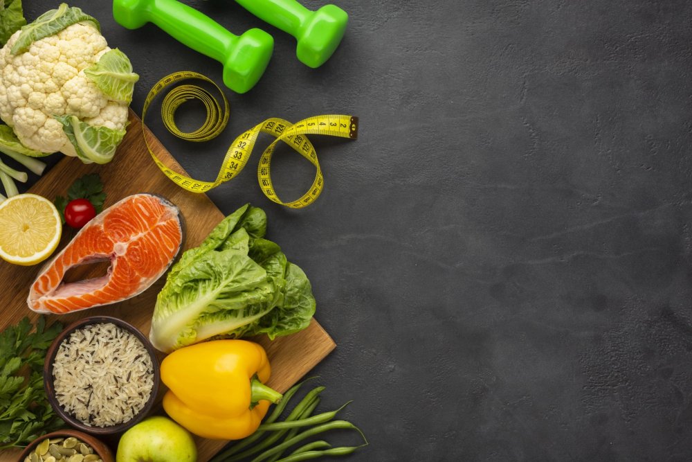 Здоровое питание фон