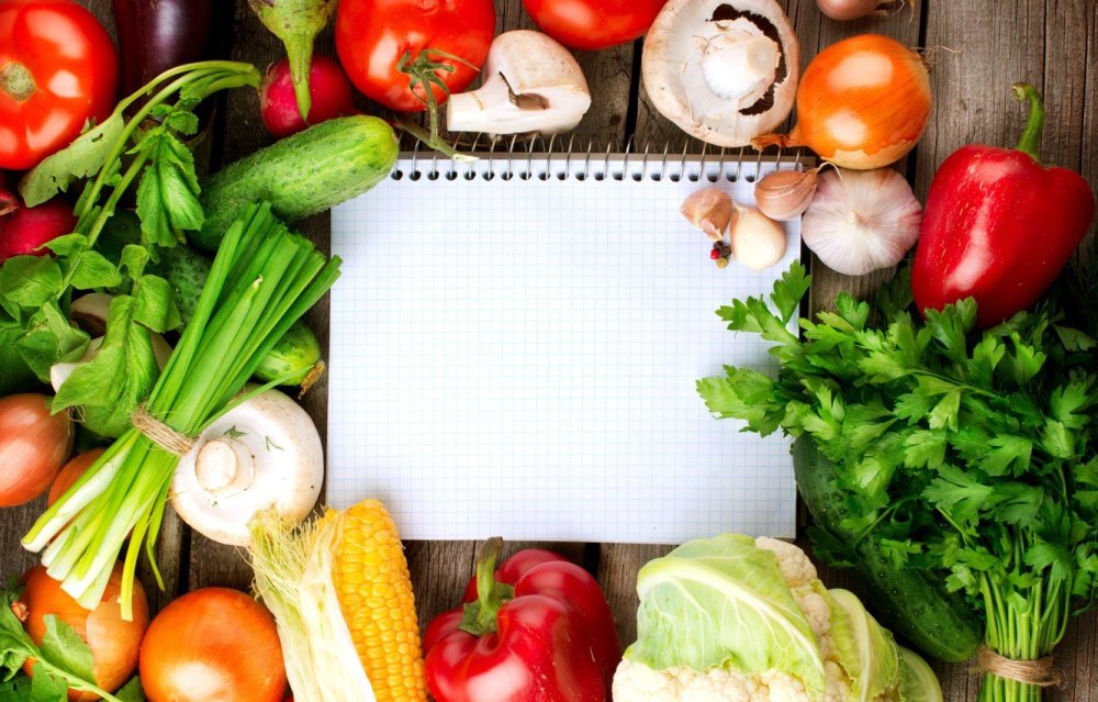 Правильное питание фон