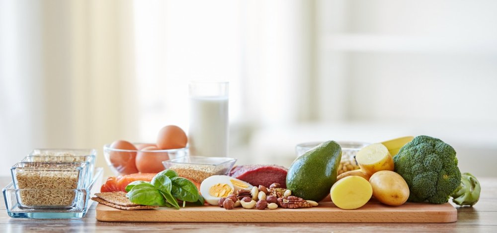 Продукты на столе