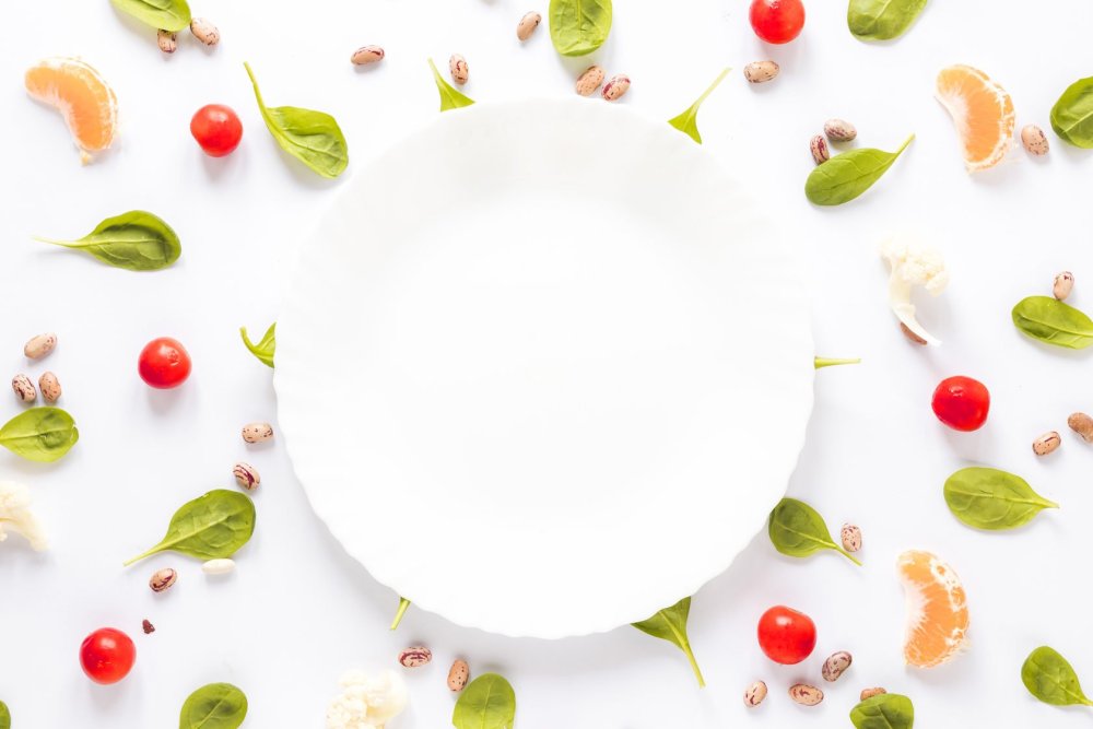 Фон для тарелки с едой