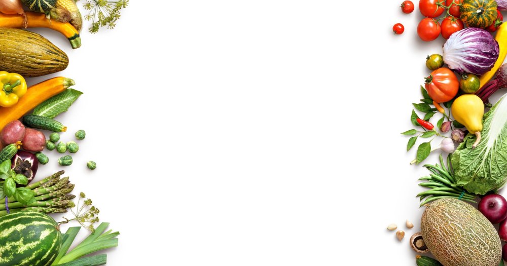 Рамка из овощей